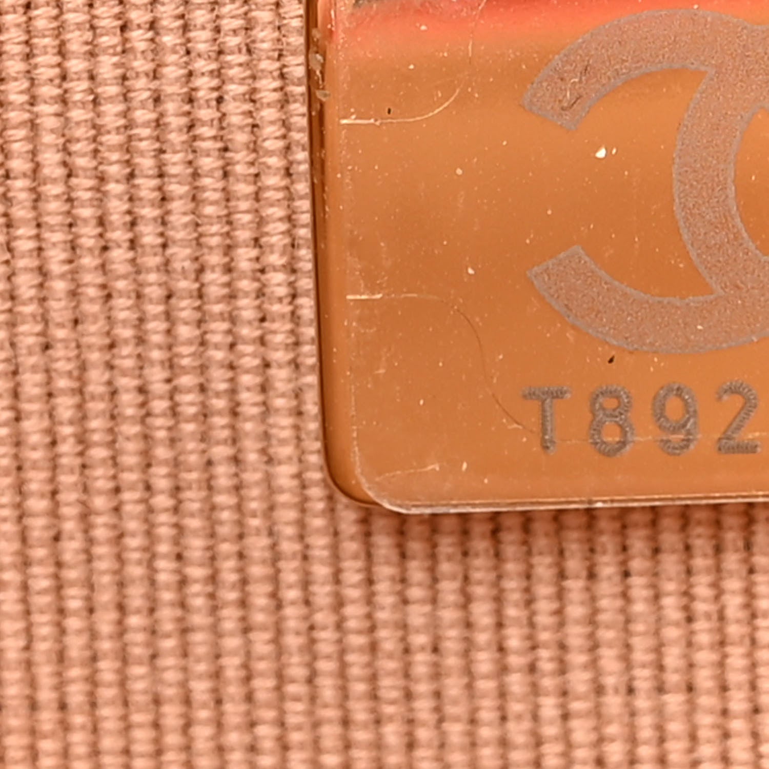 Chanel Caviar Quilted Textured CC Wallet On Chain WOC Pink 8 of 12