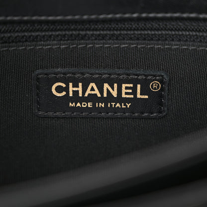 Chanel Lambskin Quilted Medium Citizen Chic Flap Black 6 of 13