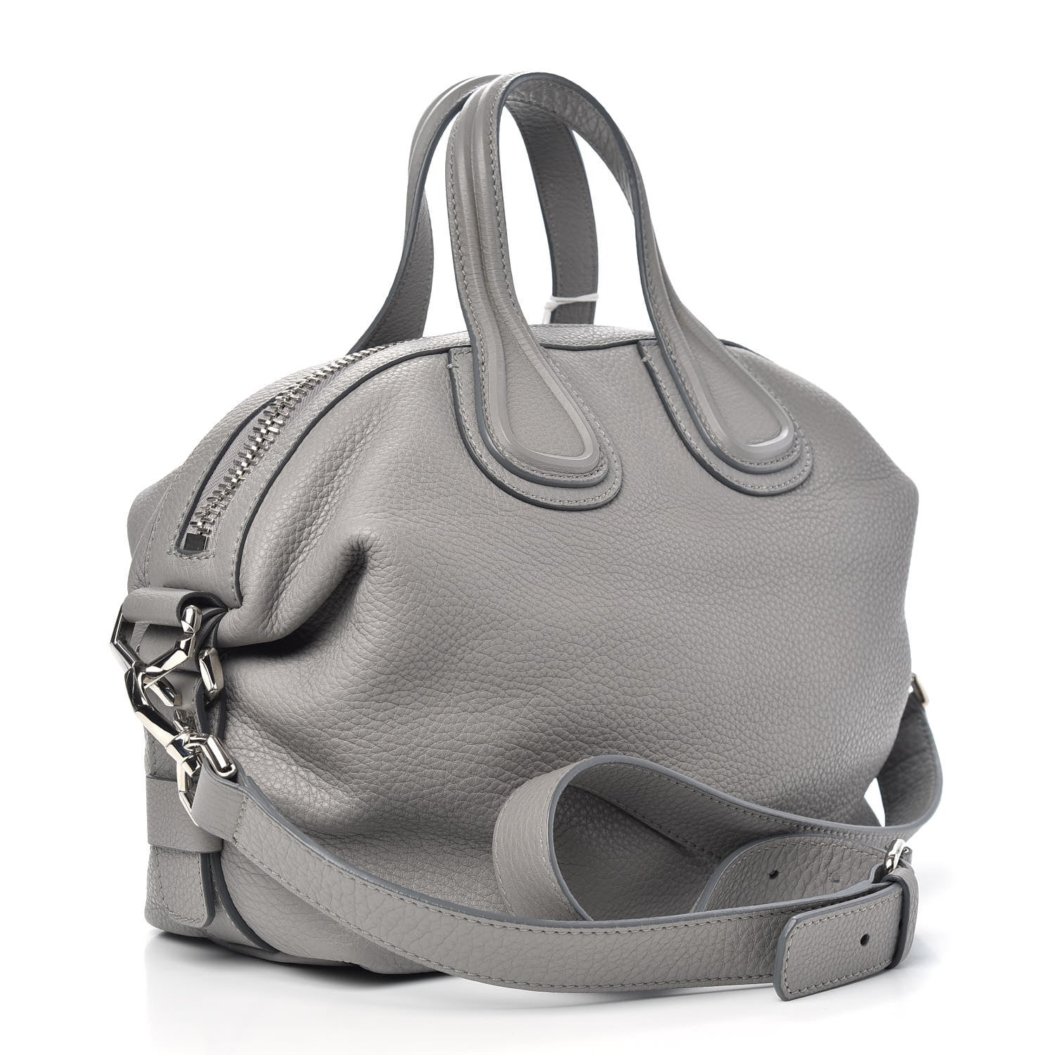 Givenchy Sugar Goatskin Small Nightingale Pearl Grey 2 of 9
