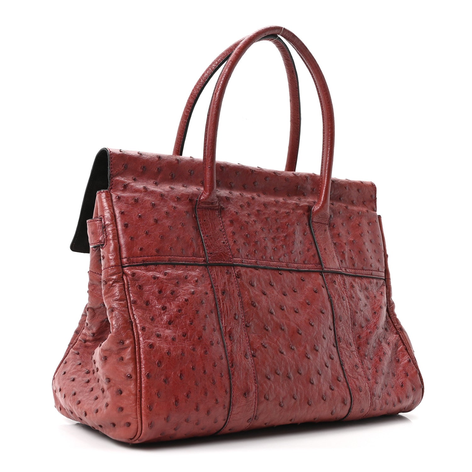 Mulberry Ostrich Bayswater Black Forest 1894180 – FASHIONPHILE