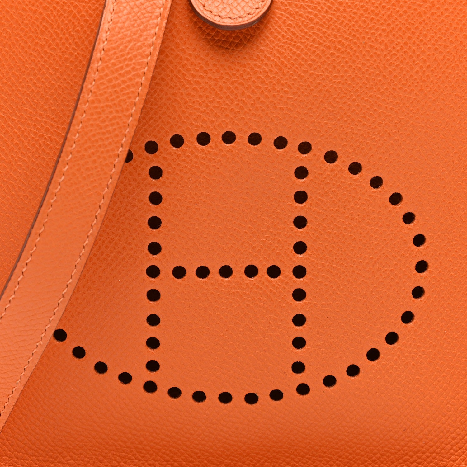 Hermes Epsom Evelyne TPM Orange 8 of 10
