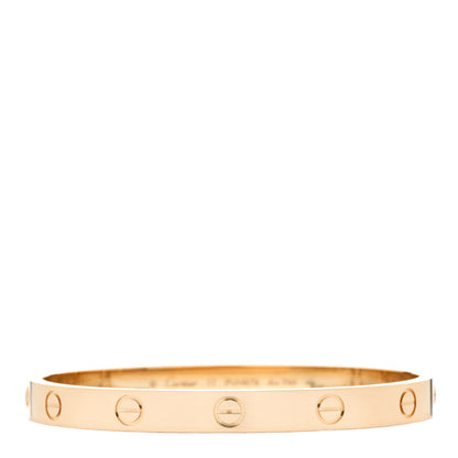 Cartier 18K Yellow Gold LOVE Bracelet 17 1 of 6