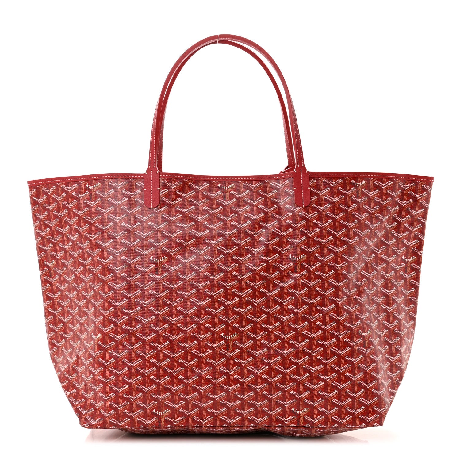 Goyard Goyardine Saint Louis GM Red 3 of 11
