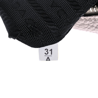 Prada Vitello Daino Soft Flap Crossbody Ninfea 6 of 9