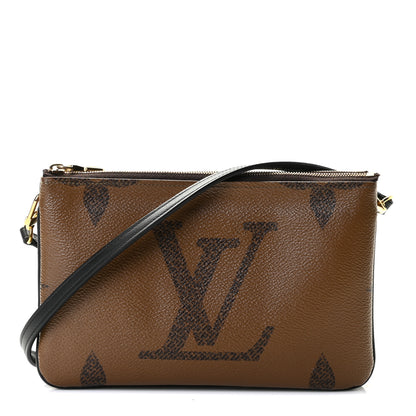 Louis Vuitton Reverse Monogram Giant Double Zip Pochette 1 of 7