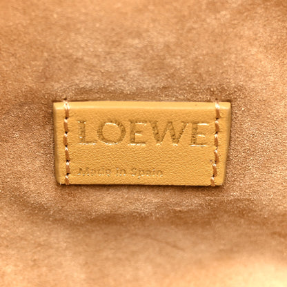 Loewe Mellow Nappa Donut Medium Chain Flamenco Knot Clutch Sahara 6 of 13