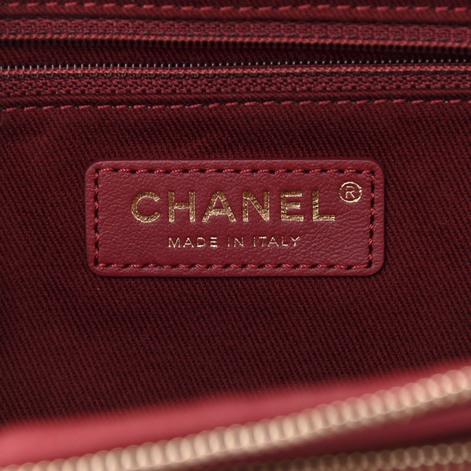 Chanel Caviar Quilted Business Affinity Waist Belt Bag Burgundy 13 of 19