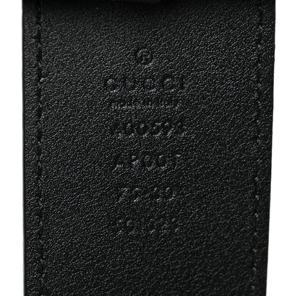 Gucci Calfskin Double G 40mm Belt 75 30 Black 3 of 6