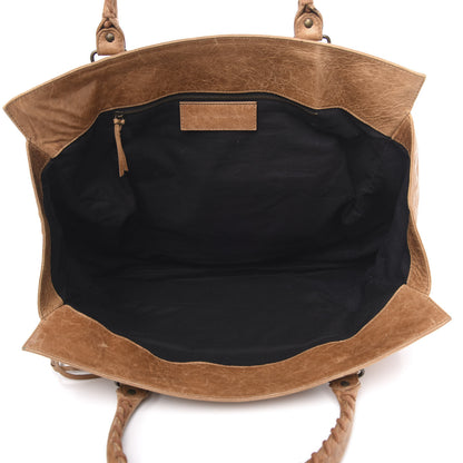 Balenciaga Chevre Shopper Tote Caramel 5 of 18
