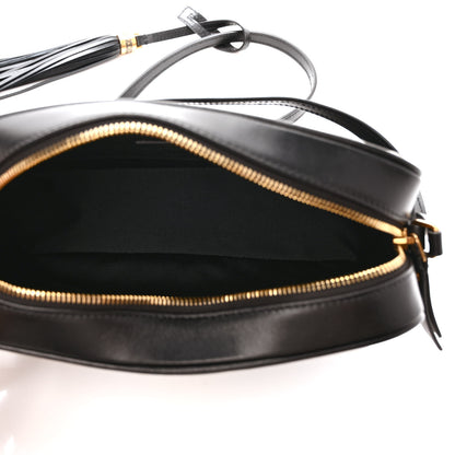 Saint Laurent Calfskin Matelasse Monogram Lou Camera Bag Black 5 of 9