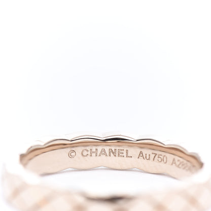 Chanel 18K Beige Gold Mini Coco Crush Ring 48 4.5 4 of 7