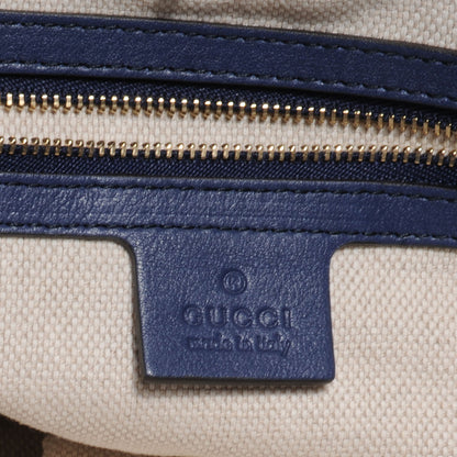 Gucci Patent Medium Soho Chain Shoulder Bag Uniform Blue 6 of 8