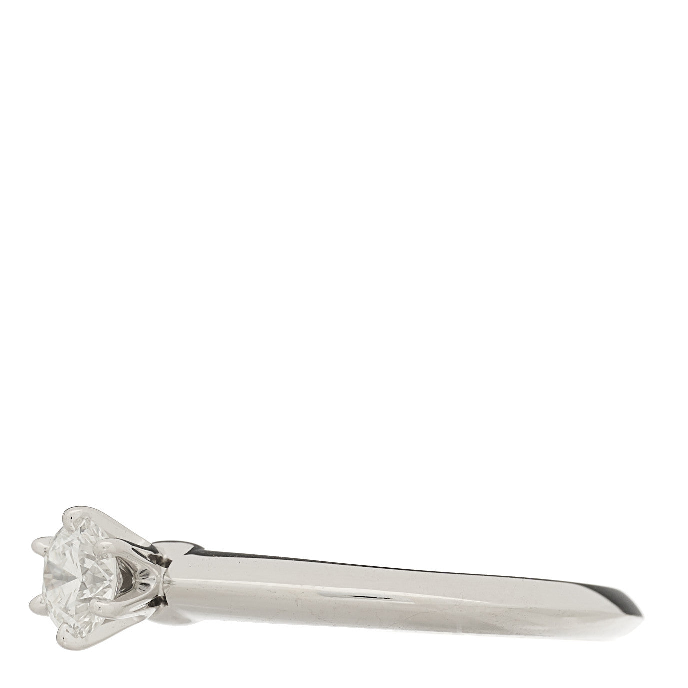 Platinum Diamond .25ct Solitaire Engagement Ring 47 4