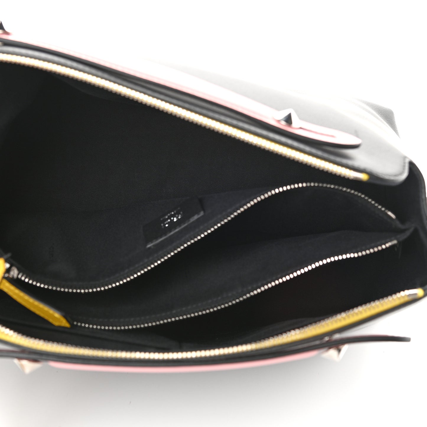 Vitello Dolce 4 Color Large By The Way Boston Bag Black Multicolor