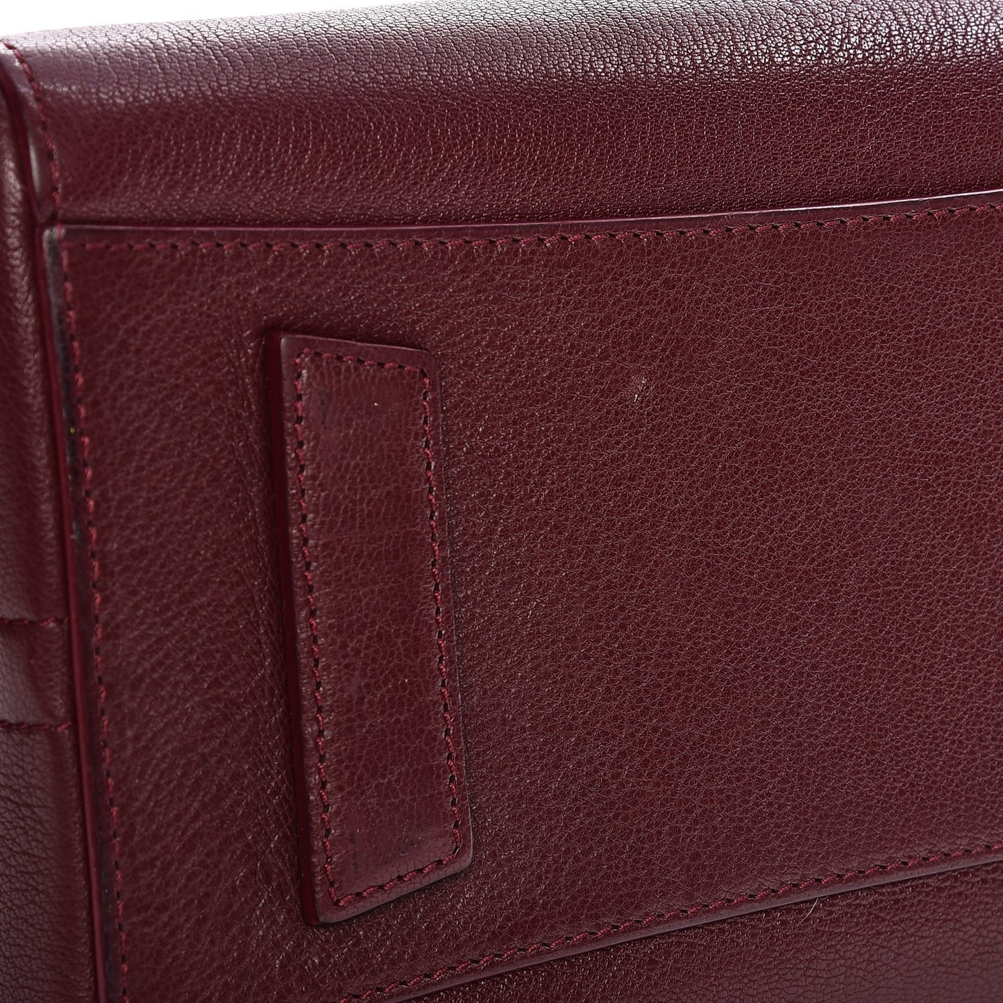 Sugar Goatskin Small Antigona Oxblood