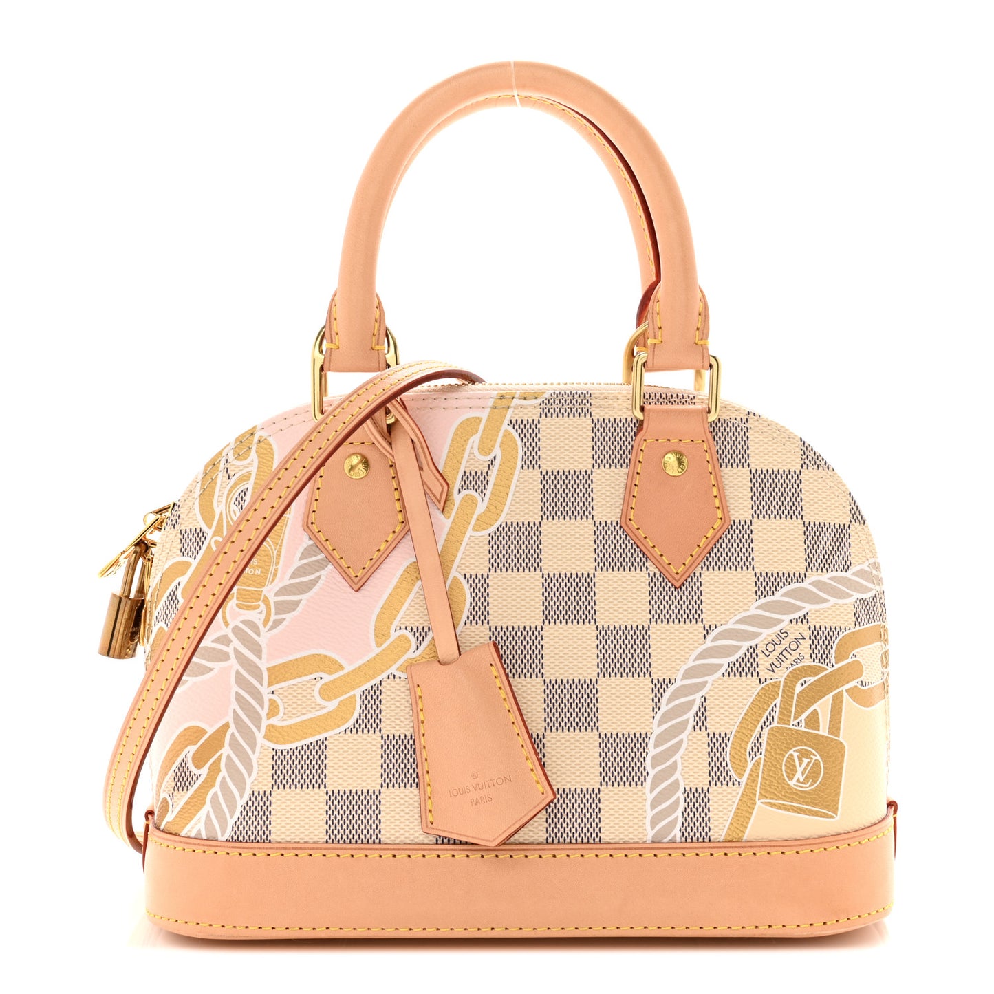Damier Azur Nautical Alma BB