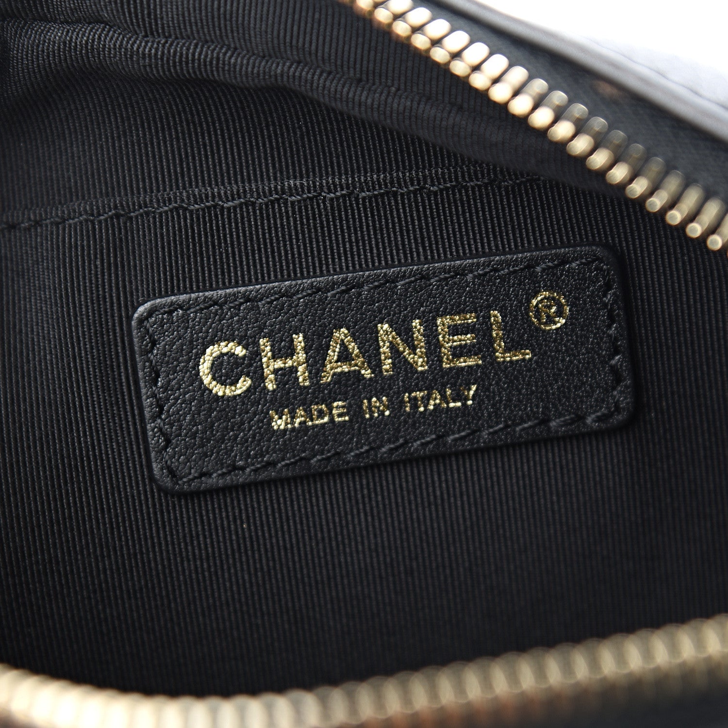 Chanel Calfskin Quilted Day Trips Camera Case Black 6 of 11
