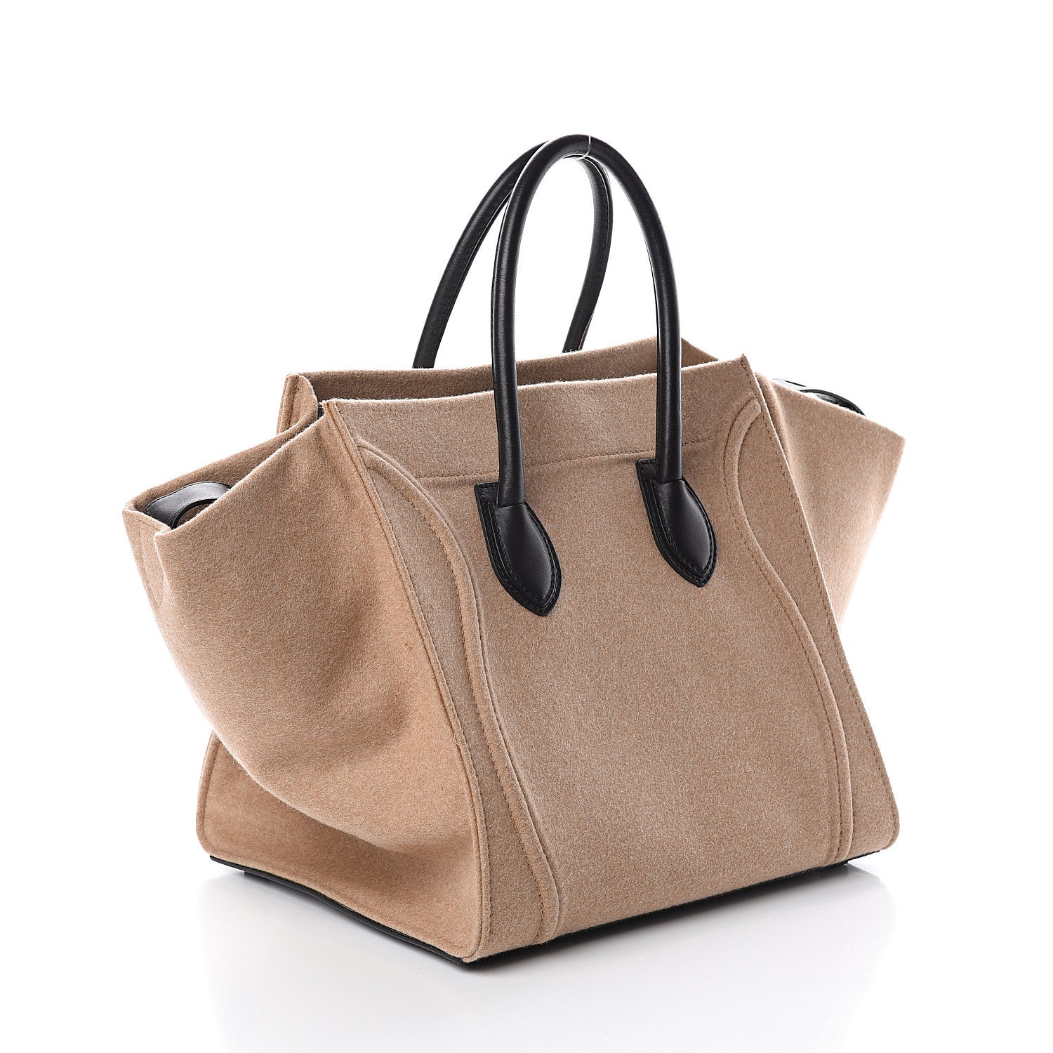 Celine Felt Medium Phantom Luggage Beige 2 of 8