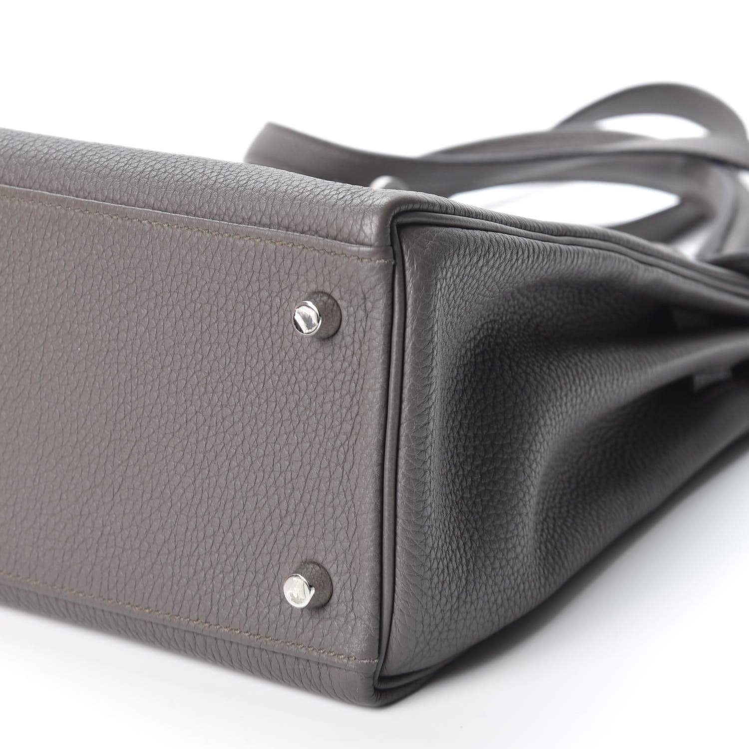 Hermes Togo Kelly Retourne 28 Etain 6 of 9