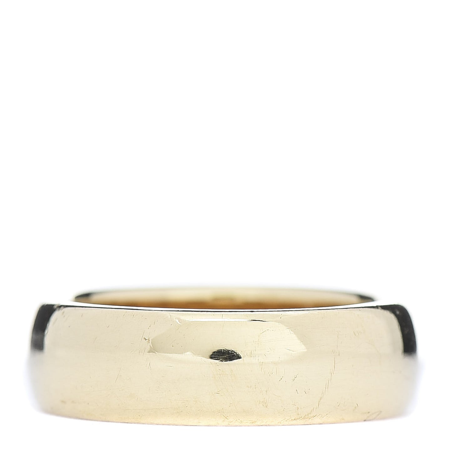 18K Yellow Gold 6mm Classic Wedding Band Ring 49 4.75