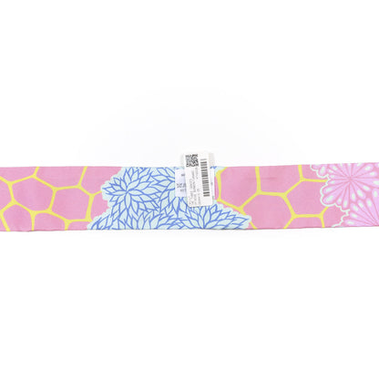 Hermes Silk Three Graces Twilly Rose Bonbon Canard 2 of 4