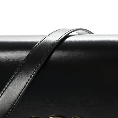Celine Shiny Calfskin Teen Triomphe Black 7 of 9