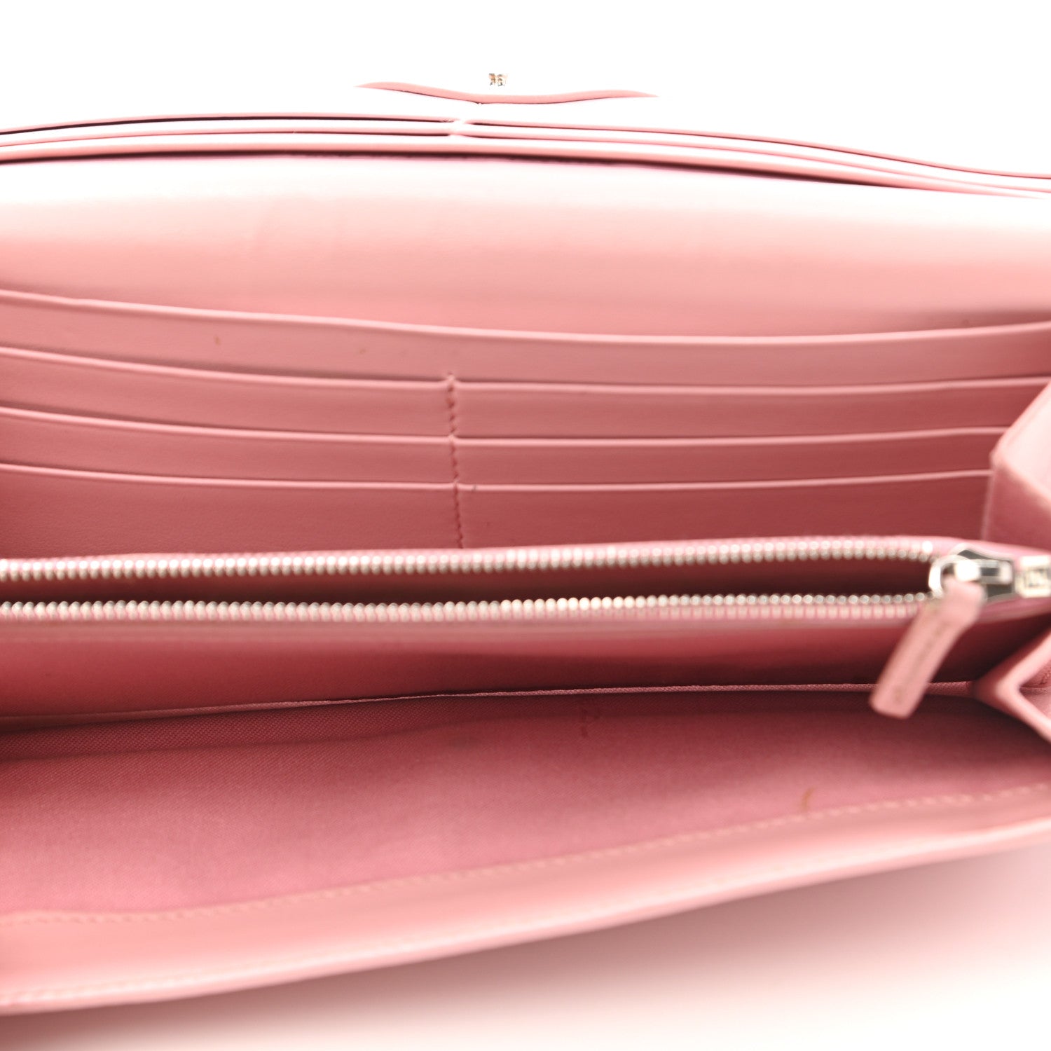 Fendi Vitello Century Hypnoteyes Continental Wallet Bubblegum 7 of 14