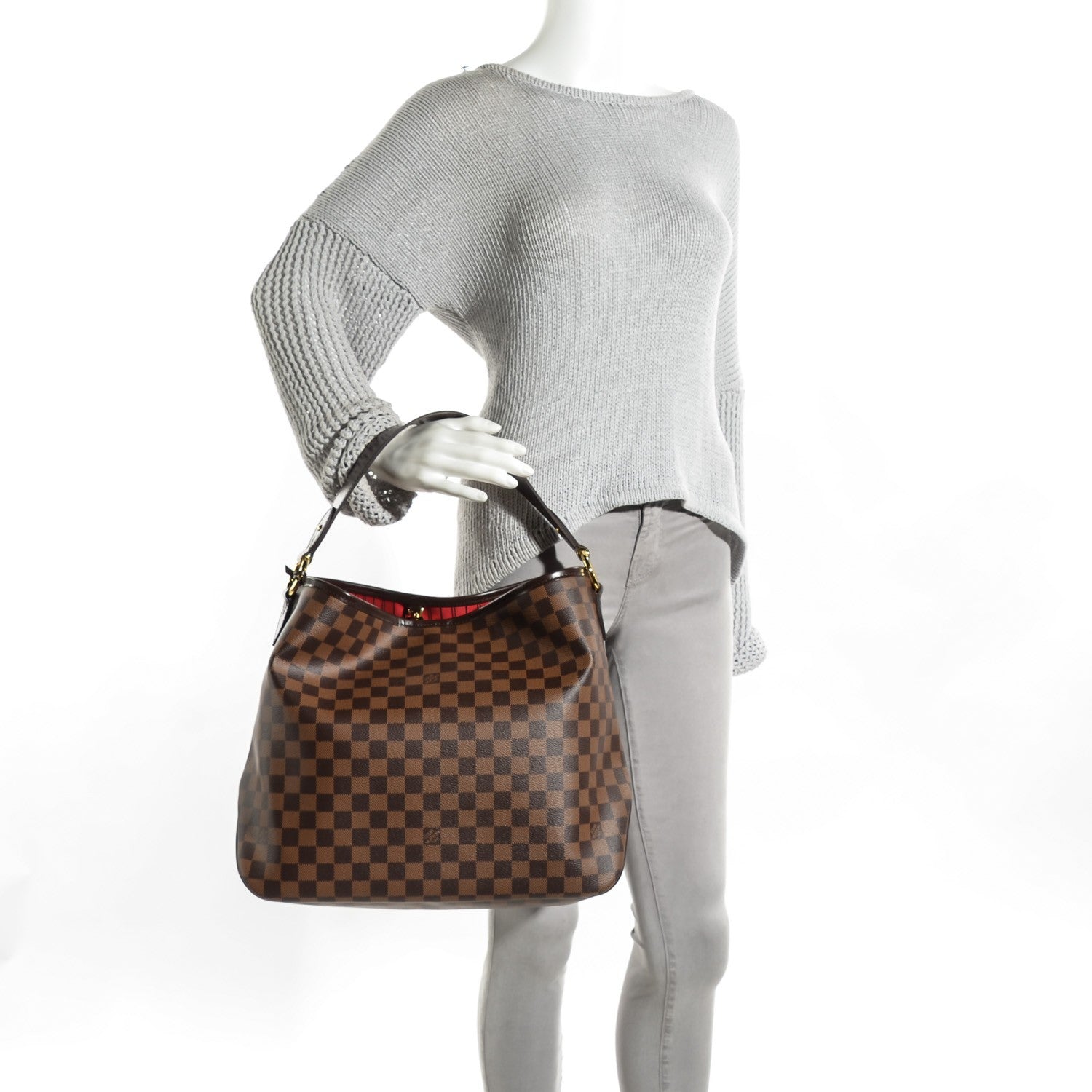 Louis Vuitton Damier Ebene Delightful MM 2 of 8