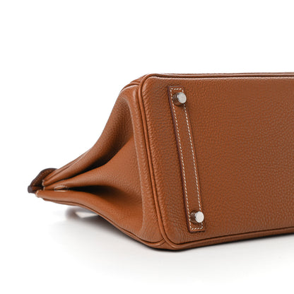 Hermes Togo Birkin 30 Gold 8 of 10