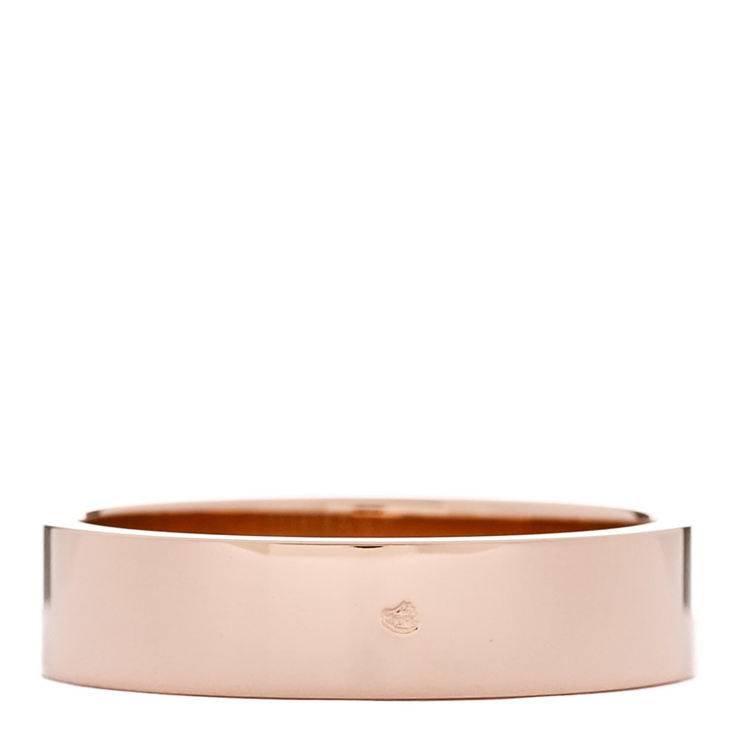 Hermes 18K Rose Gold PM Collier De Chien Ring 57 8 3 of 5