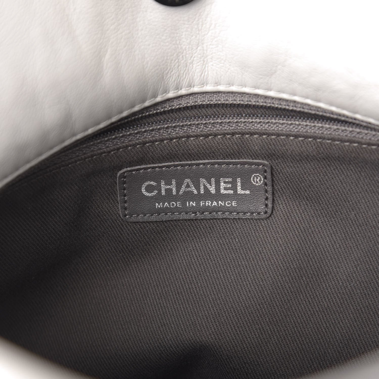 Chanel Lambskin Large Sharpei Bag White 8 of 10