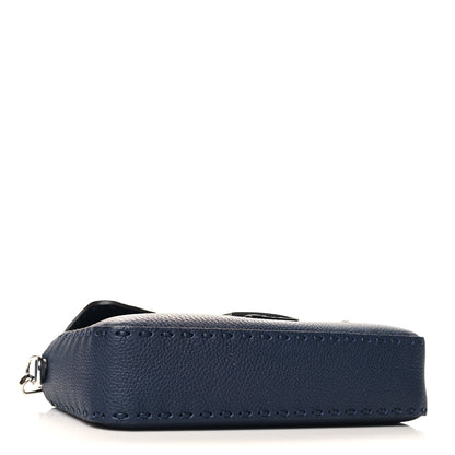 Fendi Cuoio Roma Sellerissima Nappa Sintetica Tape Stitch Baguette Notte 4 of 9