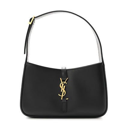 Saint Laurent Smooth Calfskin Le 5 A 7 Hobo Black 1 of 11