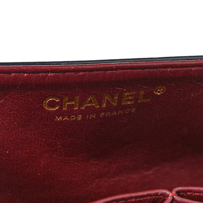 Chanel Patent Quilted 2.55 Reissue East West Clutch Navy Blue 6 of 14