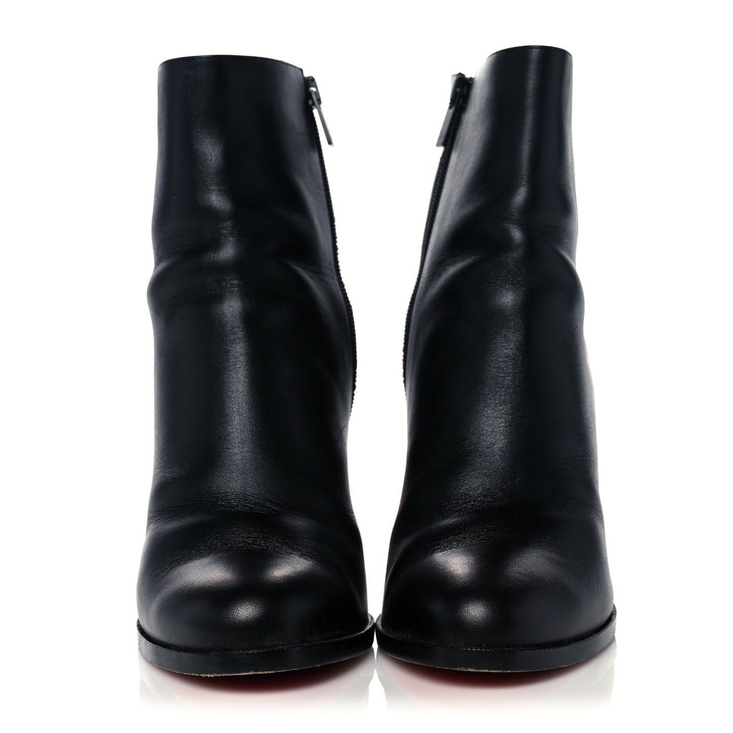 Calfskin Adox 85 Ankle Boots 39.5 Black