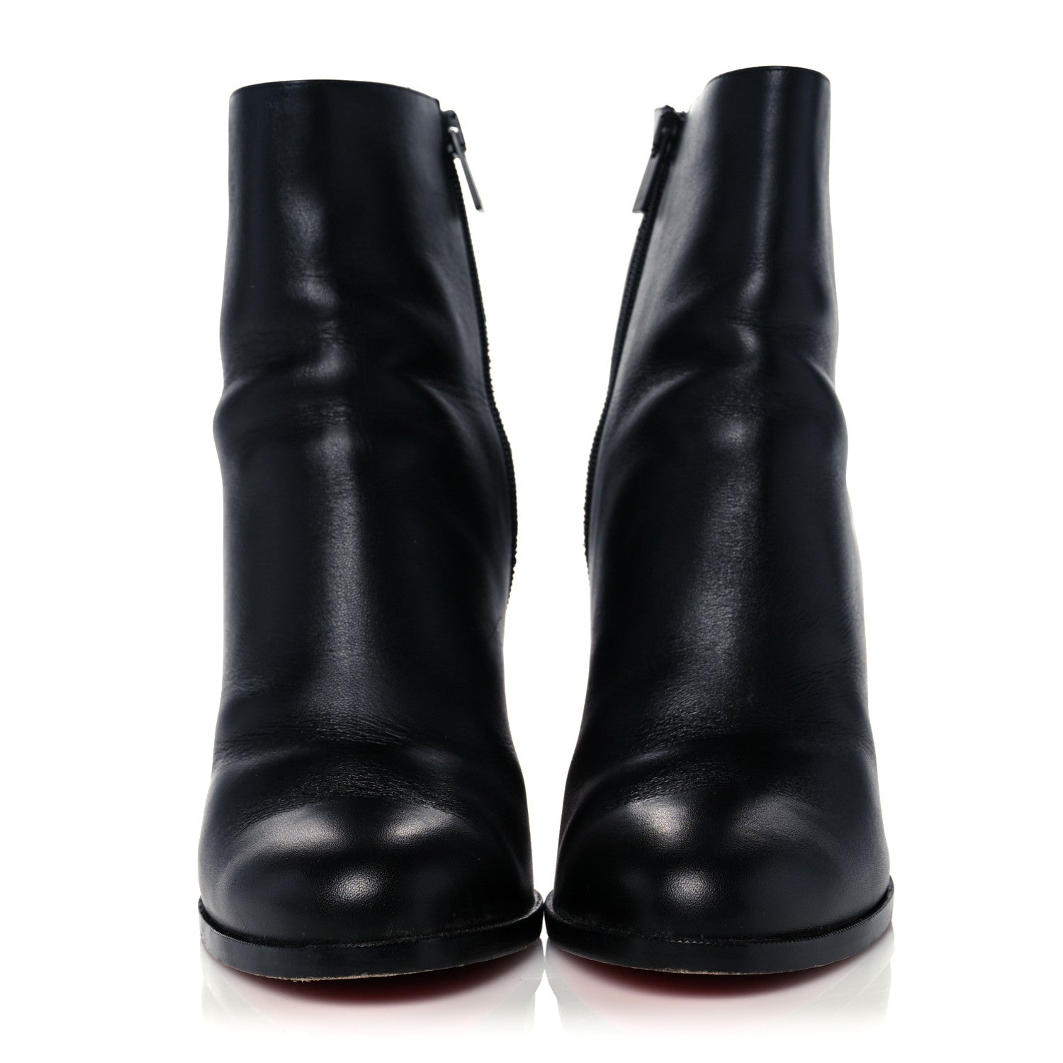 Christian Louboutin Calfskin Adox 85 Ankle Boots 39.5 Black 2 of 12