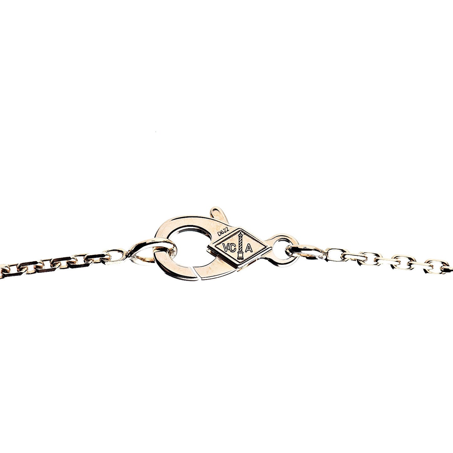 18K Yellow Gold Vintage Alhambra Pendant Necklace