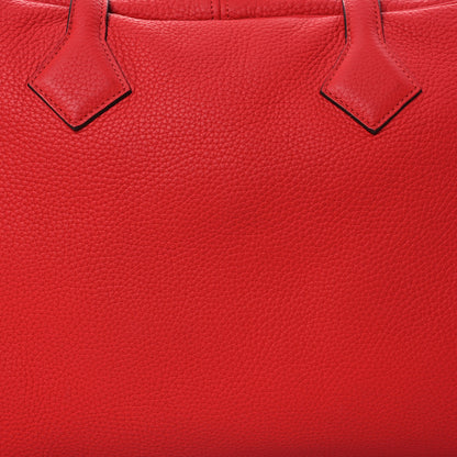 Hermes Taurillon Clemence Victoria II 43 Rouge Casaque 8 of 14