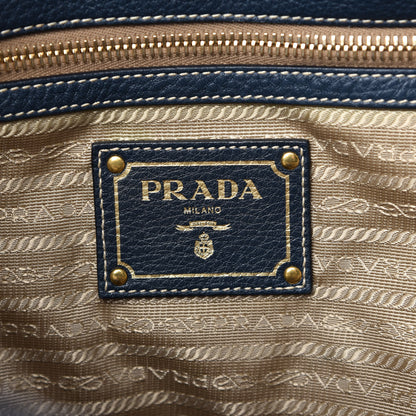 Prada Vitello Daino Shopping Tote Inchiostro 8 of 11