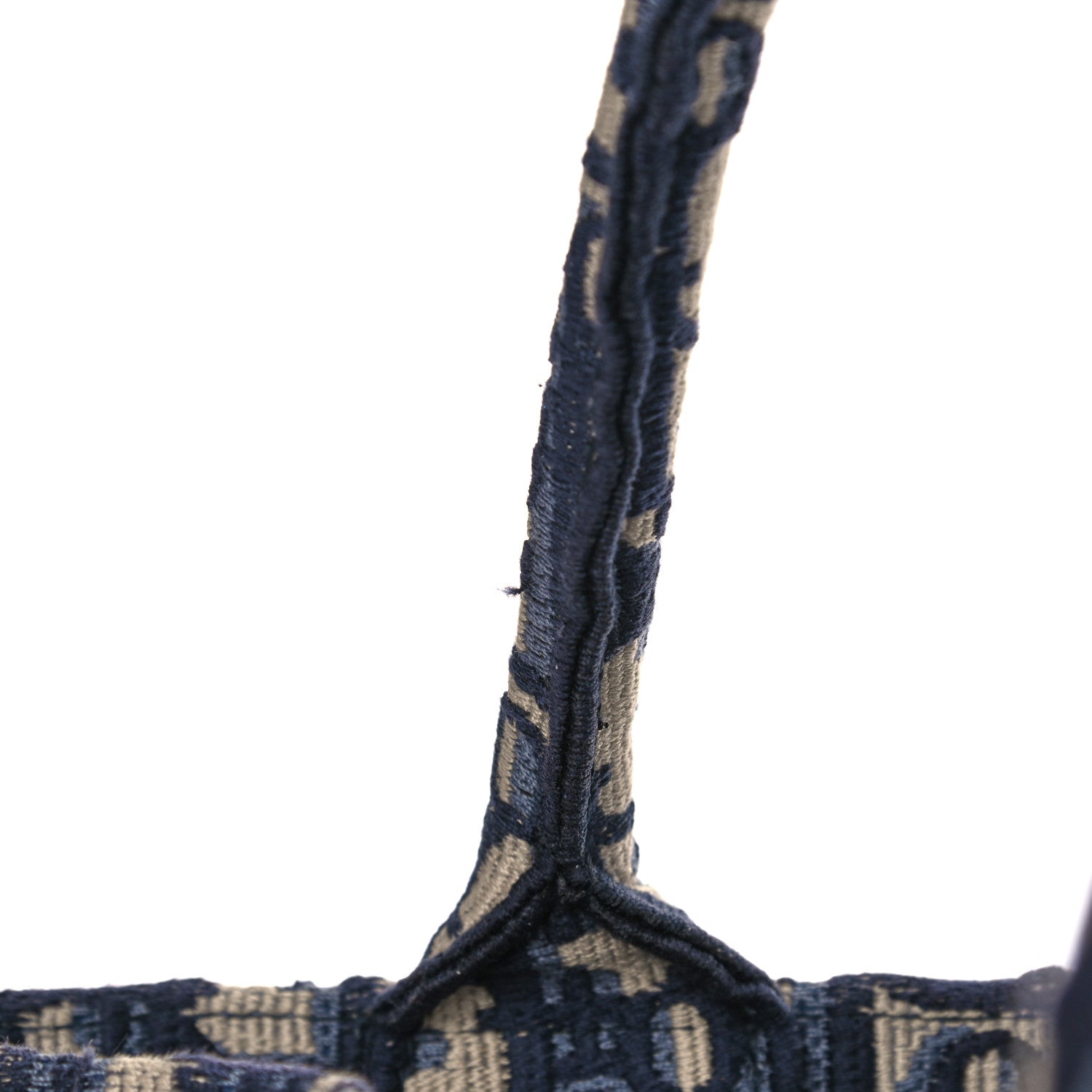 Christian Dior Oblique Medium Book Tote Blue Multicolor 14 of 15