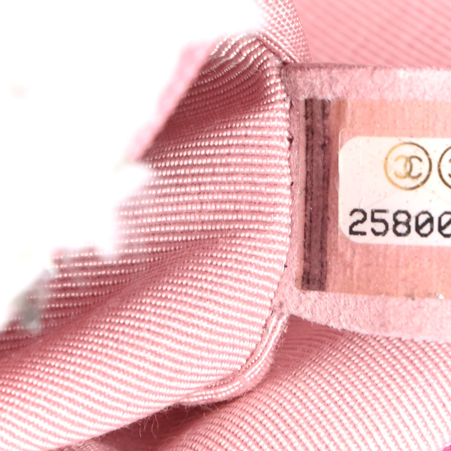 Chanel Tweed Quilted Mini Rectangular Flap Light Pink Silver Blue 5 of 5