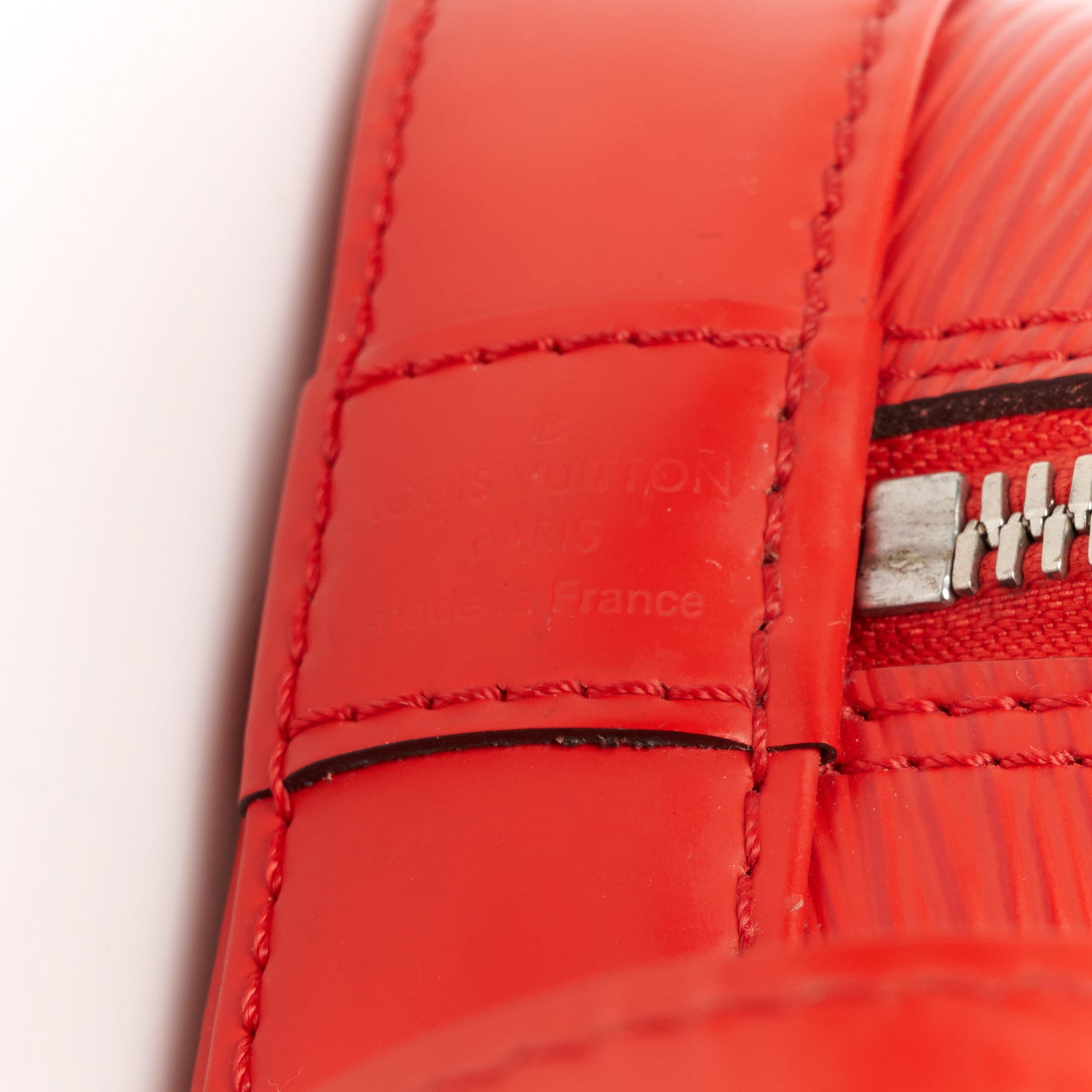 Louis Vuitton Epi Alma BB Coquelicot 8 of 11