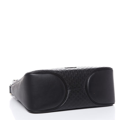 Gucci Microguccissima Shoulder Bag Black 4 of 9