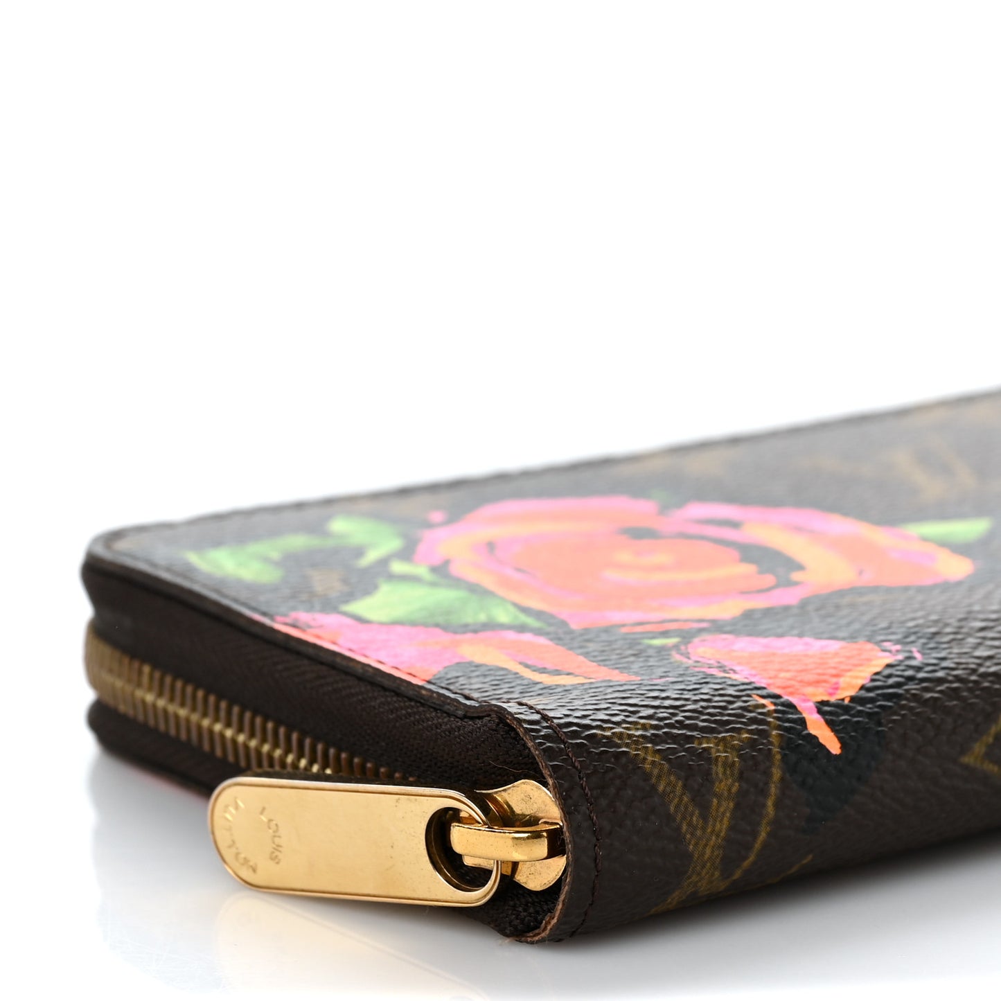 Monogram Roses Zippy Wallet