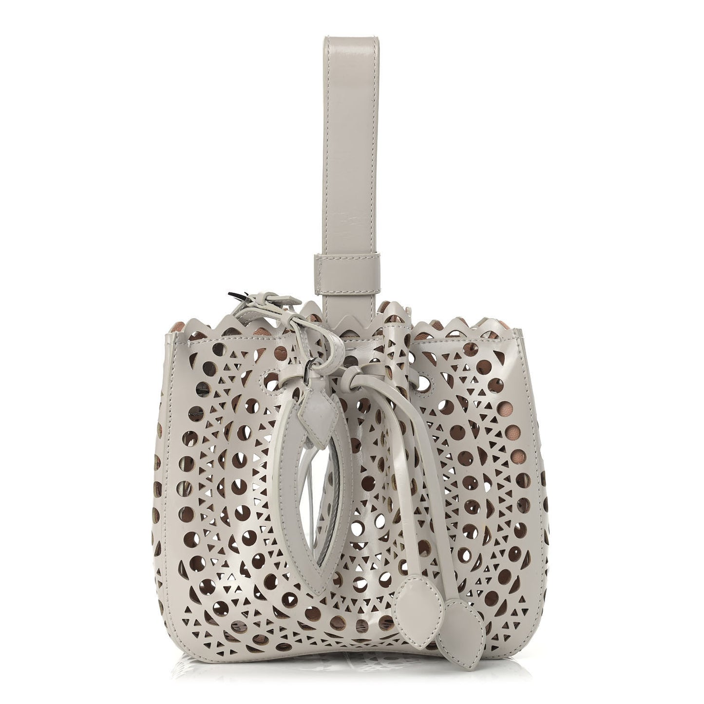 Calfskin Vienne Rose-Marie 19 Bag Grey