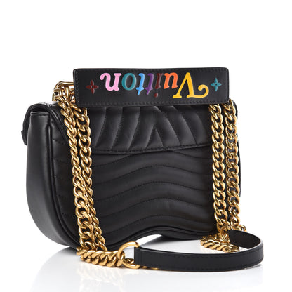 Louis Vuitton Calfskin New Wave Chain PM Black 3 of 11