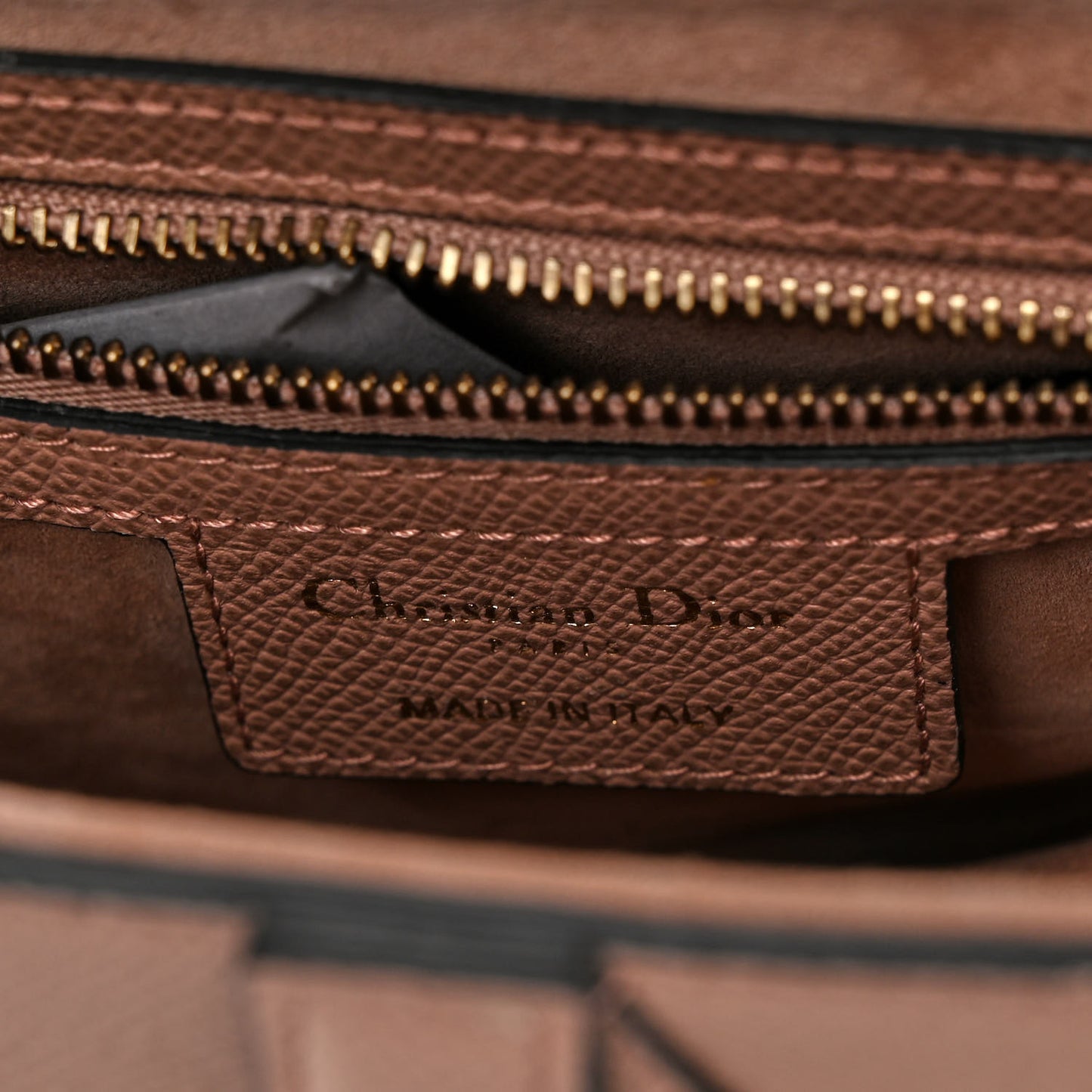 Grained Calfskin Saddle Bag Fard