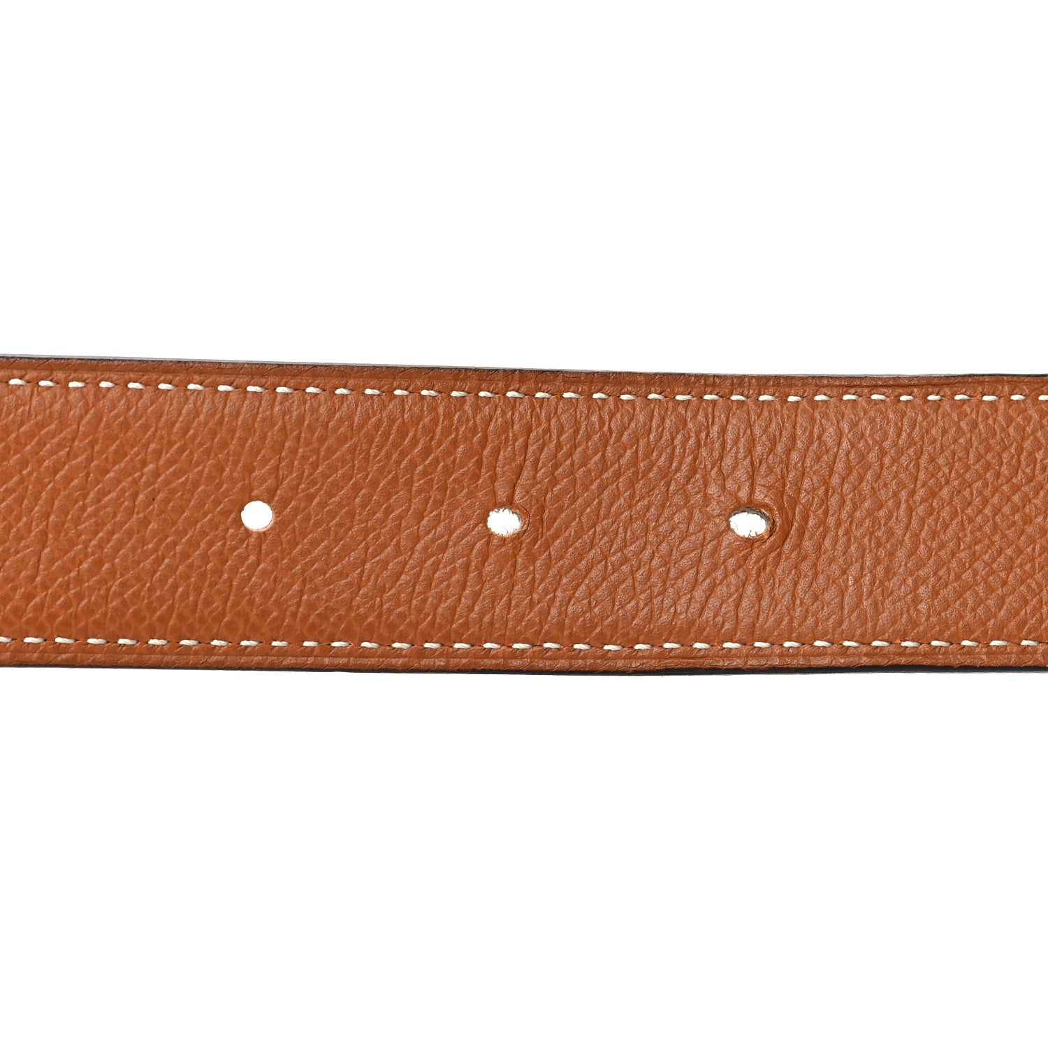 Hermes Epsom 32mm Guilloche H Belt 100 Rouge H Gold 3 of 5