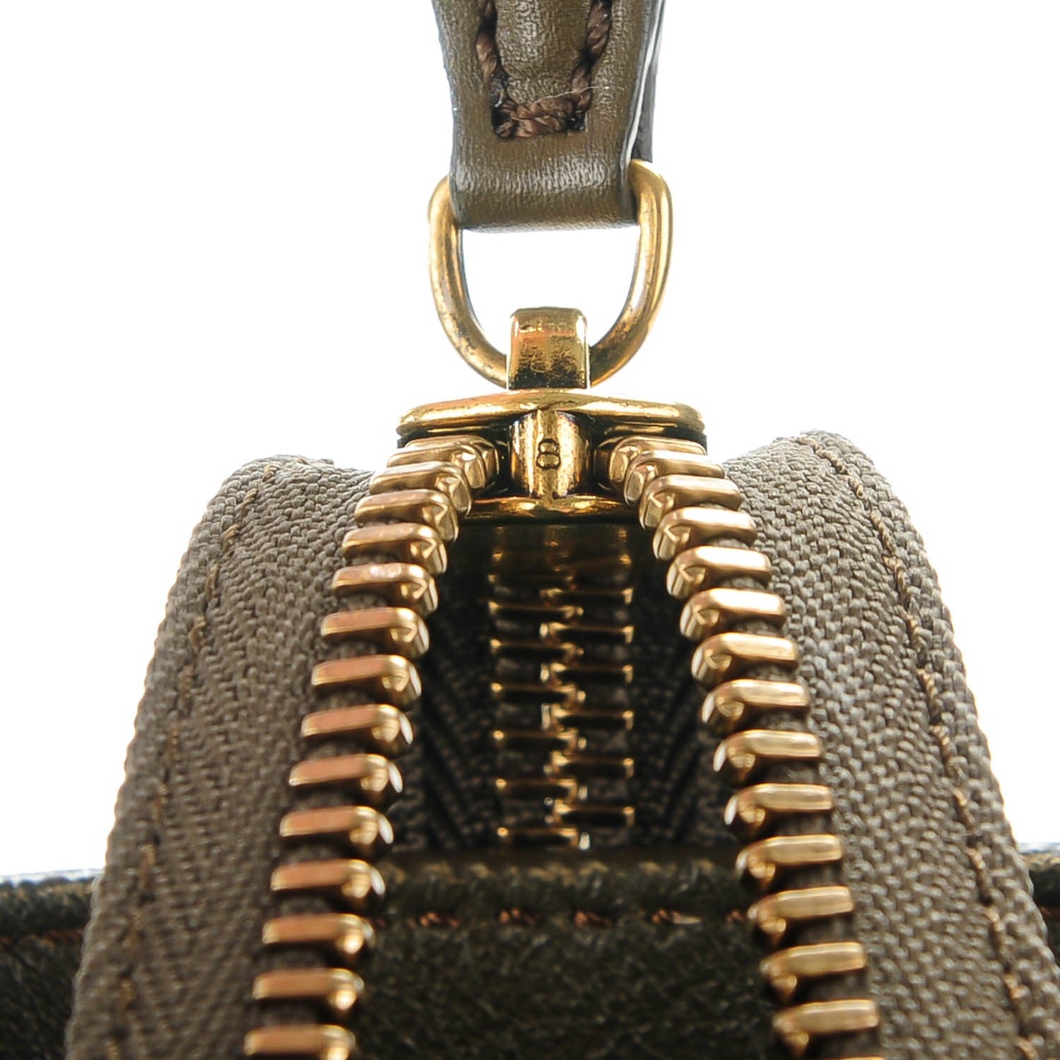 Celine Smooth Calfskin Mini Luggage Olive 6 of 9