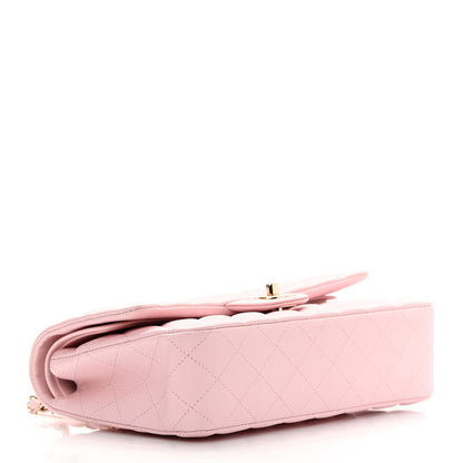 Chanel Caviar Quilted Medium Double Flap Light Pink 4 of 11
